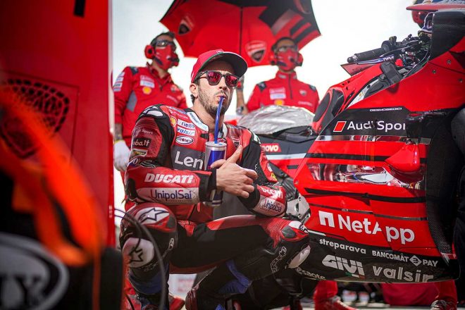 2020年MotoGP第12戦テルエルGP　アンドレア・ドヴィツィオーゾ（ドゥカティ・チーム）