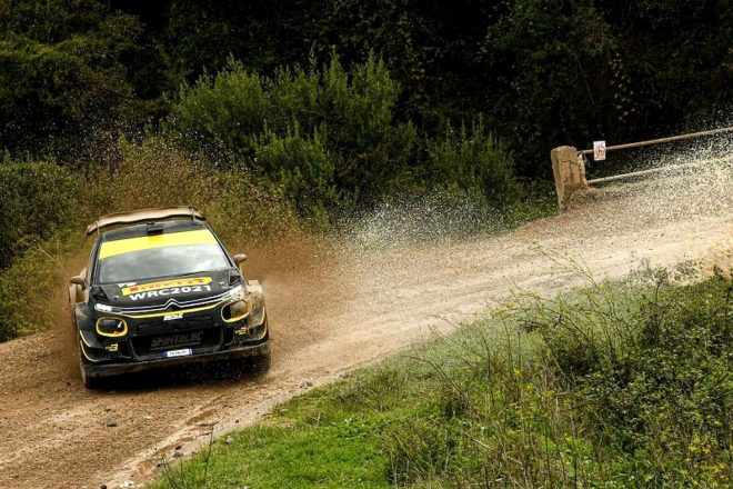 アンドレアス・ミケルセンがドライブするシトロエンC3 WRC