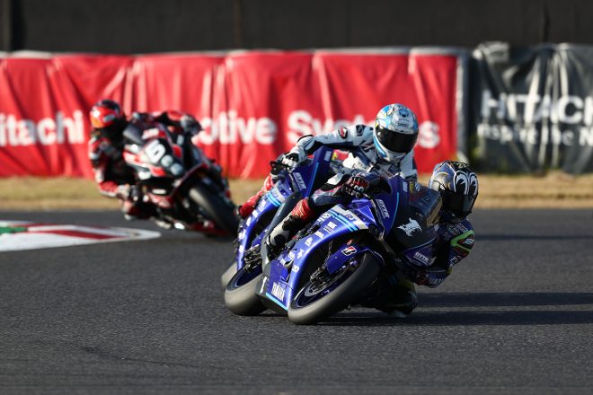 2020年全日本ロード最終戦鈴鹿 JSB1000：トップを奪った中須賀克行（YAMAHA FACTORY RACING TEAM）