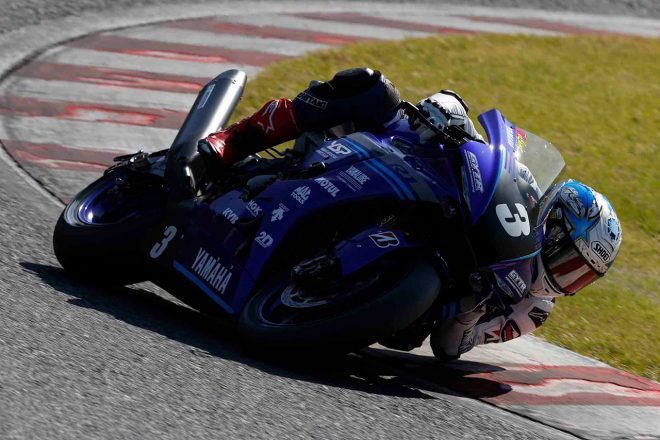 2020年全日本ロード最終戦鈴鹿 JSB1000：野左根航汰（YAMAHA FACTORY RACING TEAM）
