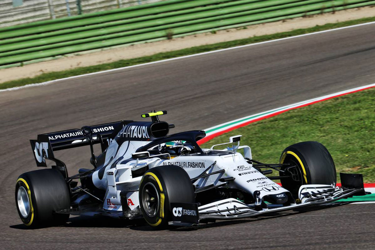 2020年F1第13戦エミリア・ロマーニャGP　ピエール・ガスリー（アルファタウリ・ホンダ）