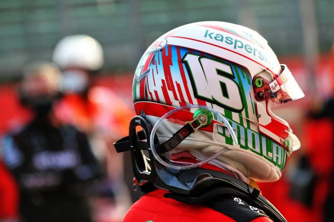 シャルル・ルクレール（フェラーリ）のヘルメット