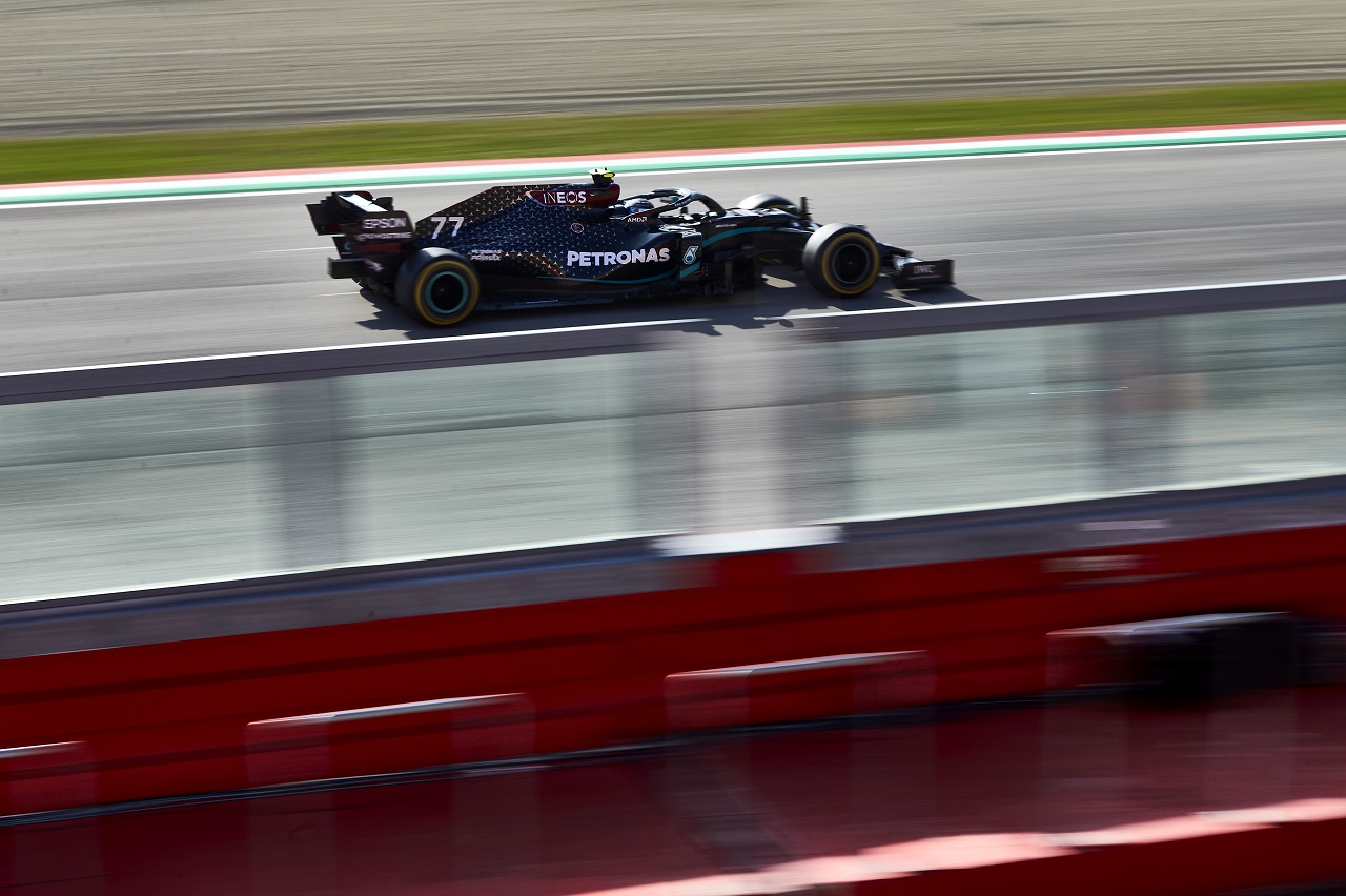 2020年F1第13戦エミリア・ロマーニャGP　バルテリ・ボッタス（メルセデス）