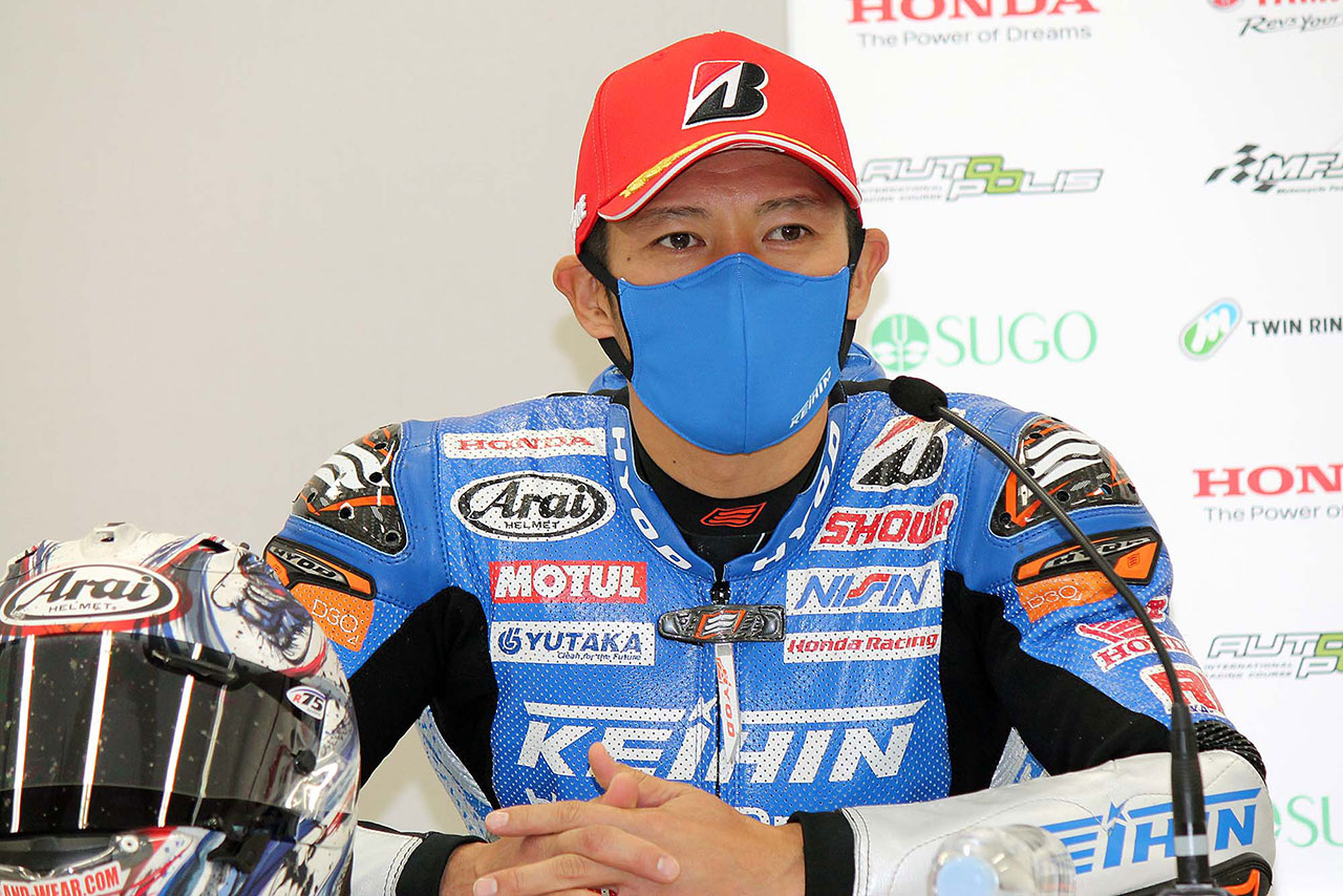 2020年全日本ロード最終戦鈴鹿 JSB1000 レース2：清成龍一（Keihin Honda Dream SI Racing）