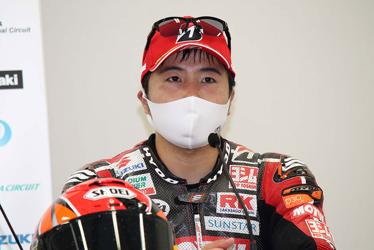 2020年全日本ロード最終戦鈴鹿 JSB1000 レース2：渡辺一樹（YOSHIMURA SUZUKI MOTUL RACING）