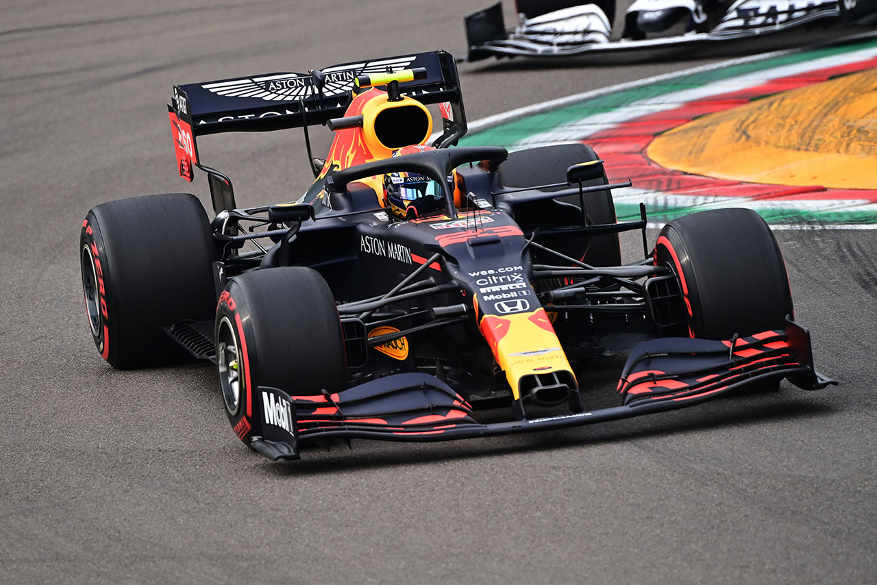 2020年F1第13戦エミリア・ロマーニャGP　アレクサンダー・アルボン（レッドブル・ホンダ）