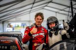 11月21〜22日開催のWorldRX第9戦スパ・フランコルシャンのイベントで、併催の電動クラス最高峰『Projekt E（プロジェクトE）』へのスポット参戦を表明したマーカス・グロンホルム（左）