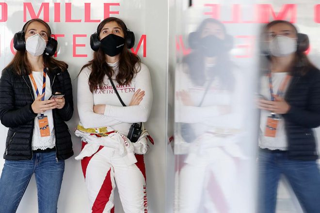 タチアナ・カルデロンら3人の女性ドライバーで構成されるLMP2クラスのリシャール・ミル・レーシング・チーム50号車オレカ07は、クラス11位フィニッシュ