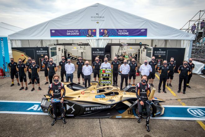 2シーズン連続でABBフォーミュラE選手権のダブルタイトルを獲得したDSテチーター