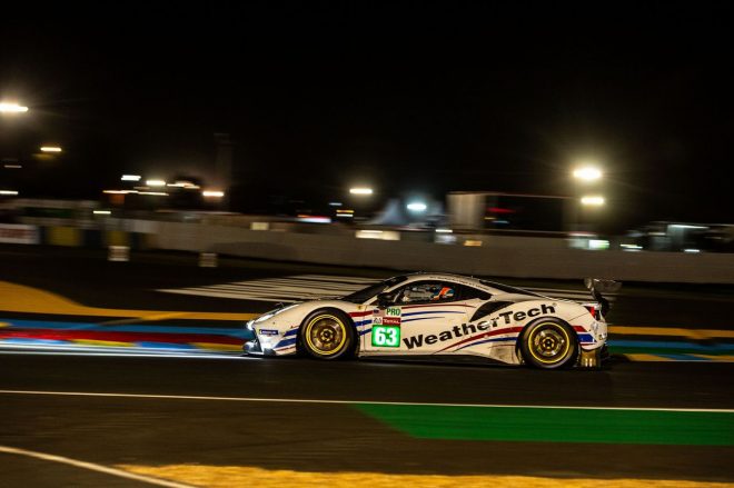 ウェザーテック・レーシングの名で2020年のル・マン24時間に挑んだスクーデリア・コルサの63号車フェラーリ488 GTE Evo