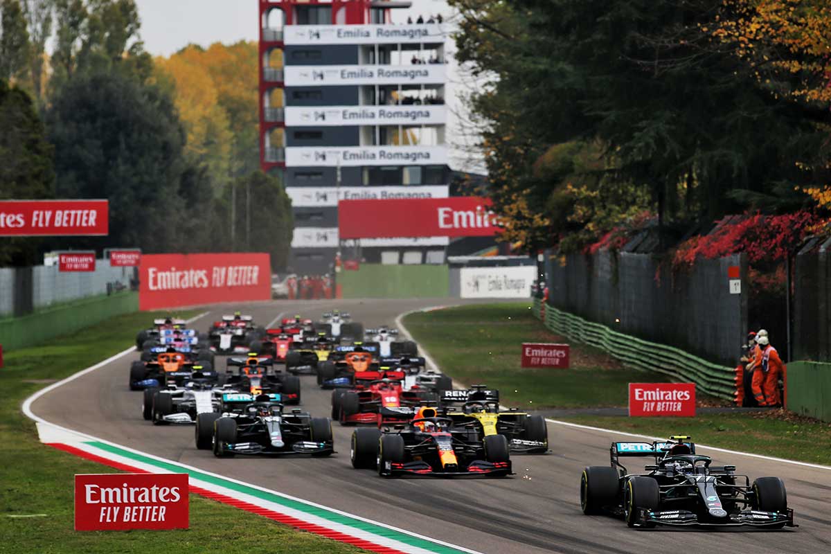 F1第13戦エミリア・ロマーニャGP決勝レース