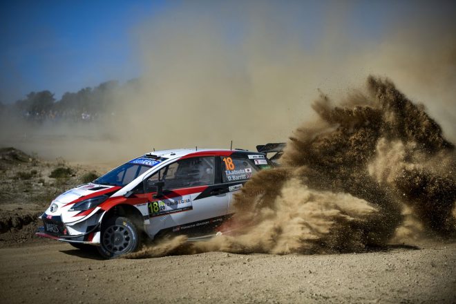 第6戦イタリアでは2度クラッシュを喫した勝田貴元（トヨタ・ヤリスWRC）