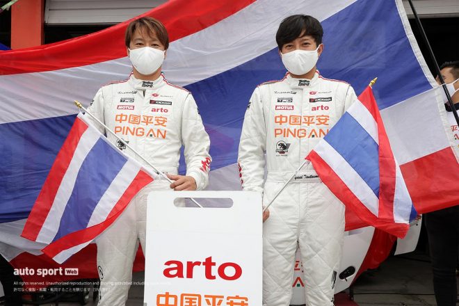 堤優威は今季arto RC F GT3佐々木雅弘とともにドライブしていた。