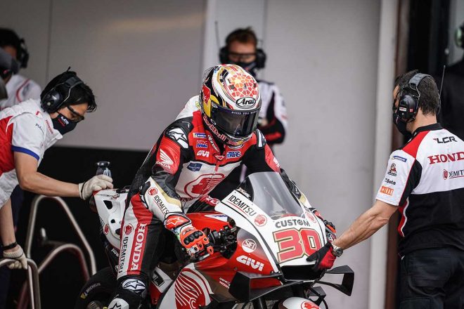 2020年MotoGP第13戦ヨーロッパGP　中上貴晶（LCRホンダ・イデミツ）