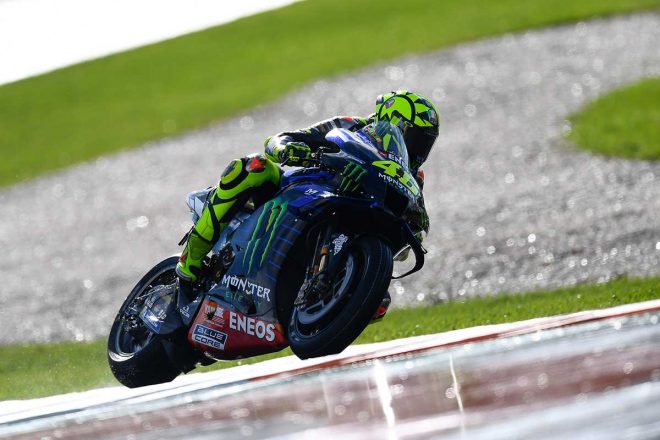 2020年MotoGP第13戦ヨーロッパGP　バレンティーノ・ロッシ（モンスターエナジー・ヤマハMotoGP）
