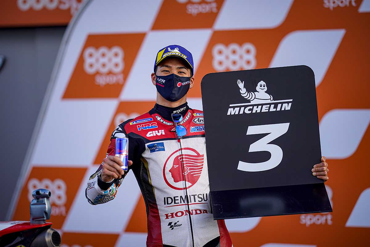 2020年MotoGP第13戦ヨーロッパGP　中上貴晶（LCRホンダ・イデミツ）