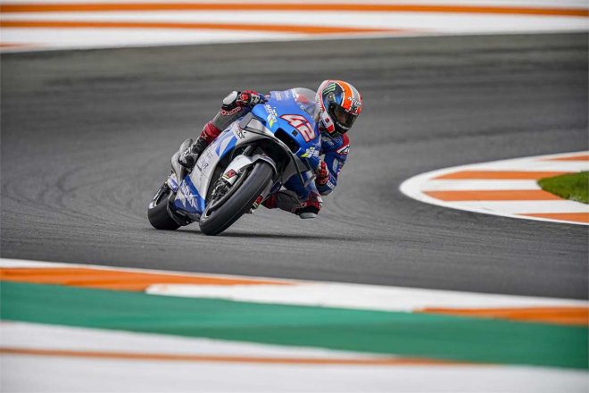 2020年MotoGP第13戦ヨーロッパGP　アレックス・リンス（チーム・スズキ・エクスター）