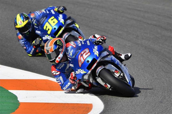 2020年MotoGP第13戦ヨーロッパGP　アレックス・リンス（チーム・スズキ・エクスター）