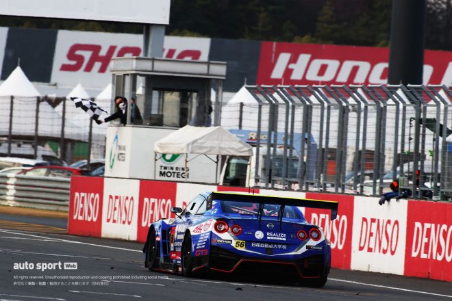 2020年スーパーGT第7戦もてぎ　リアライズ 日産自動車大学校 GT-R（藤波清斗／ジョアオ・パオロ・デ・オリベイラ）