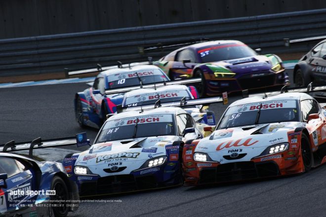 2020年スーパーGT第7戦もてぎ　au TOM’S GR SupraとKeePer TOM’S GR Supra