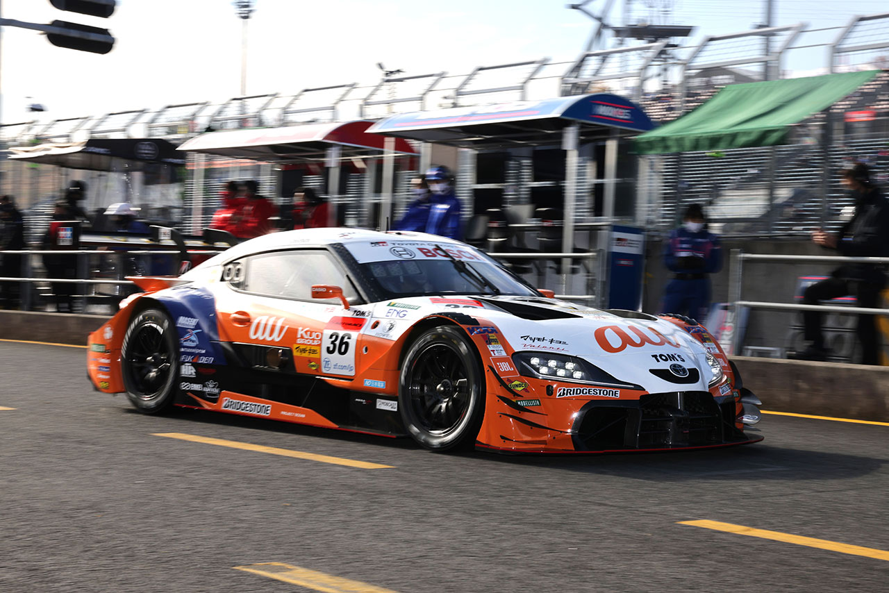 2020年スーパーGT第7戦もてぎ　au TOM’S GR Supra（関口雄飛／サッシャ・フェネストラズ）