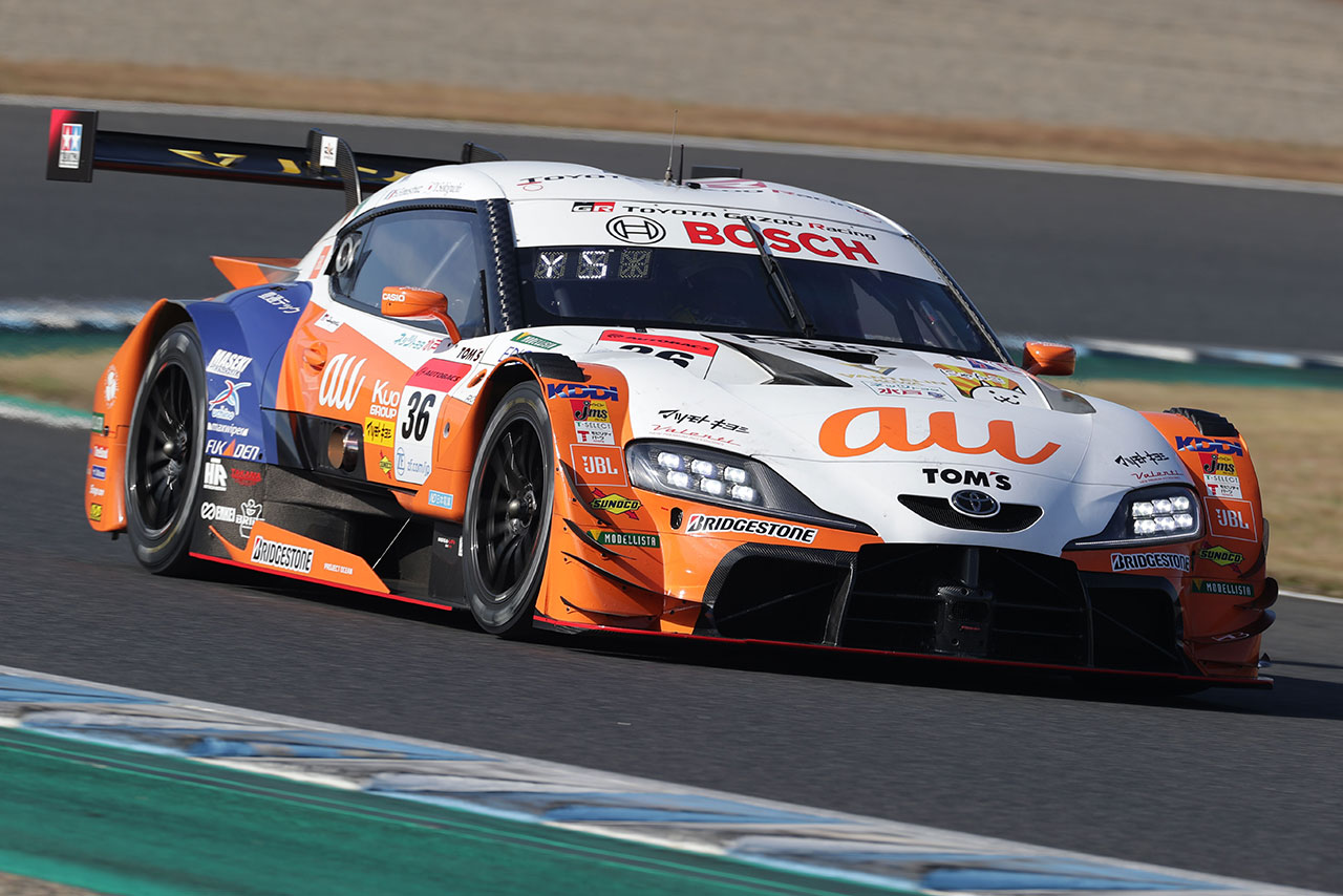 2020年スーパーGT第7戦もてぎ　au TOM’S GR Supra（関口雄飛／サッシャ・フェネストラズ）