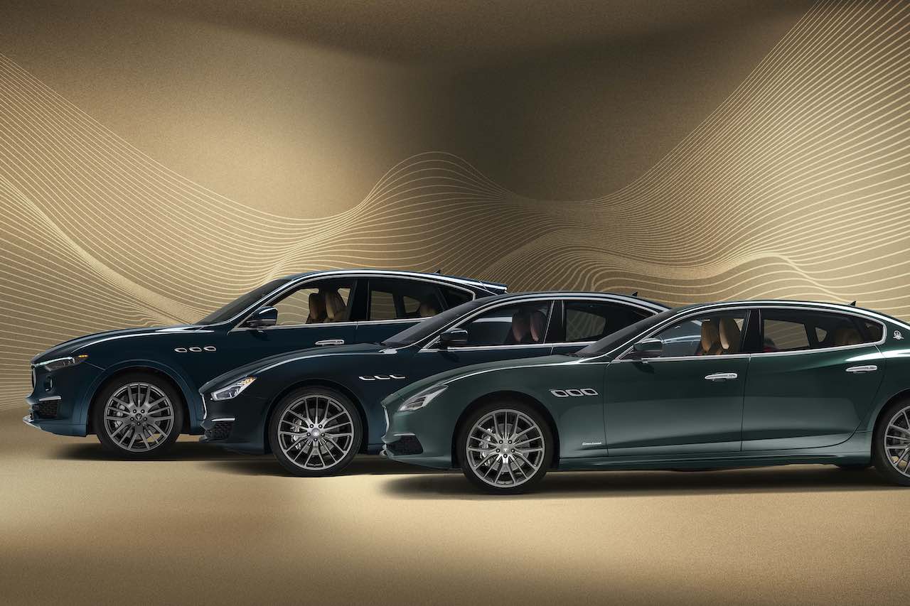 マセラティの主力モデル『ギブリ』『レヴァンテ』『クワトロポルテ』の3車種に、特別なエクステリアカラーの2色と、妖艶なレザーシートを採用した限定車“ロイヤル・エディション”が登場