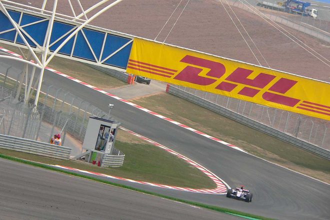 F1屈指のチャレンジングサーキットであるイスタンブール・パーク。（写真はターン11）