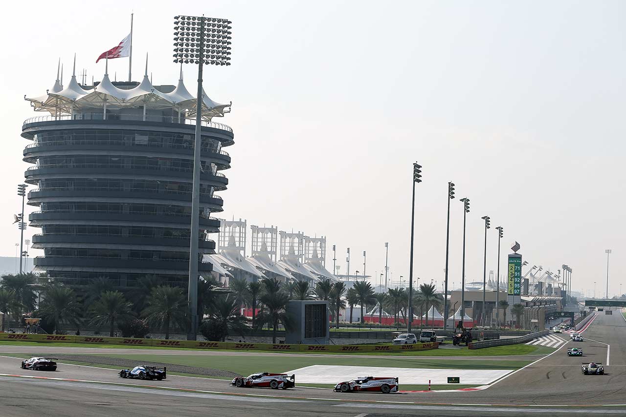 バーレーン・インターナショナル・サーキットで行なわれた11月13日の走行セッションの様子