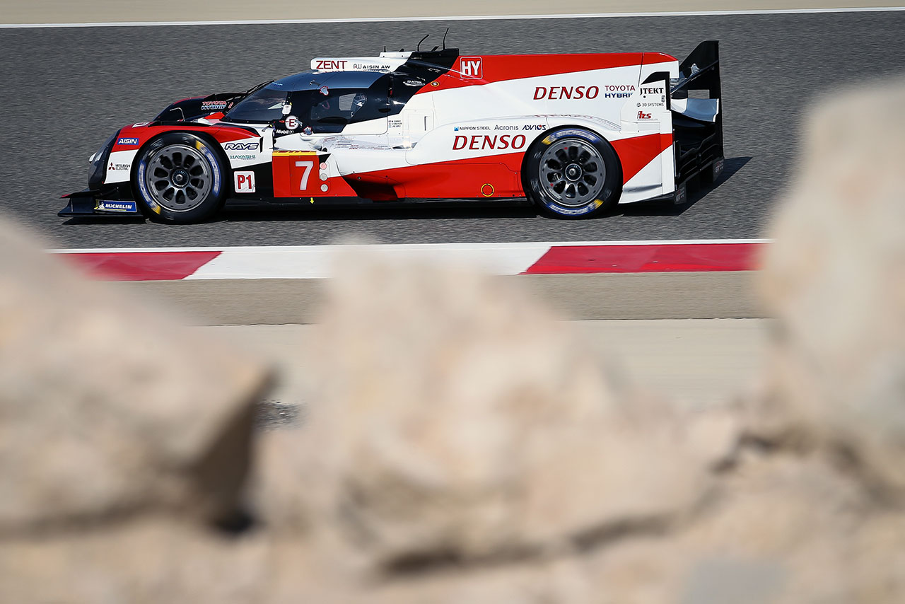 WEC第8戦バーレーン、FP2のベストタイムで、予選前までの最速ラップをマークしたトヨタ7号車