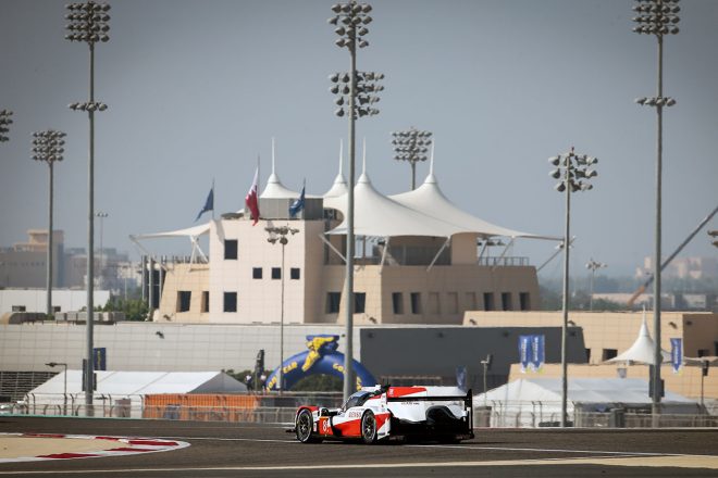 FP3でのトップタイムをマークした8号車トヨタTS050ハイブリッド