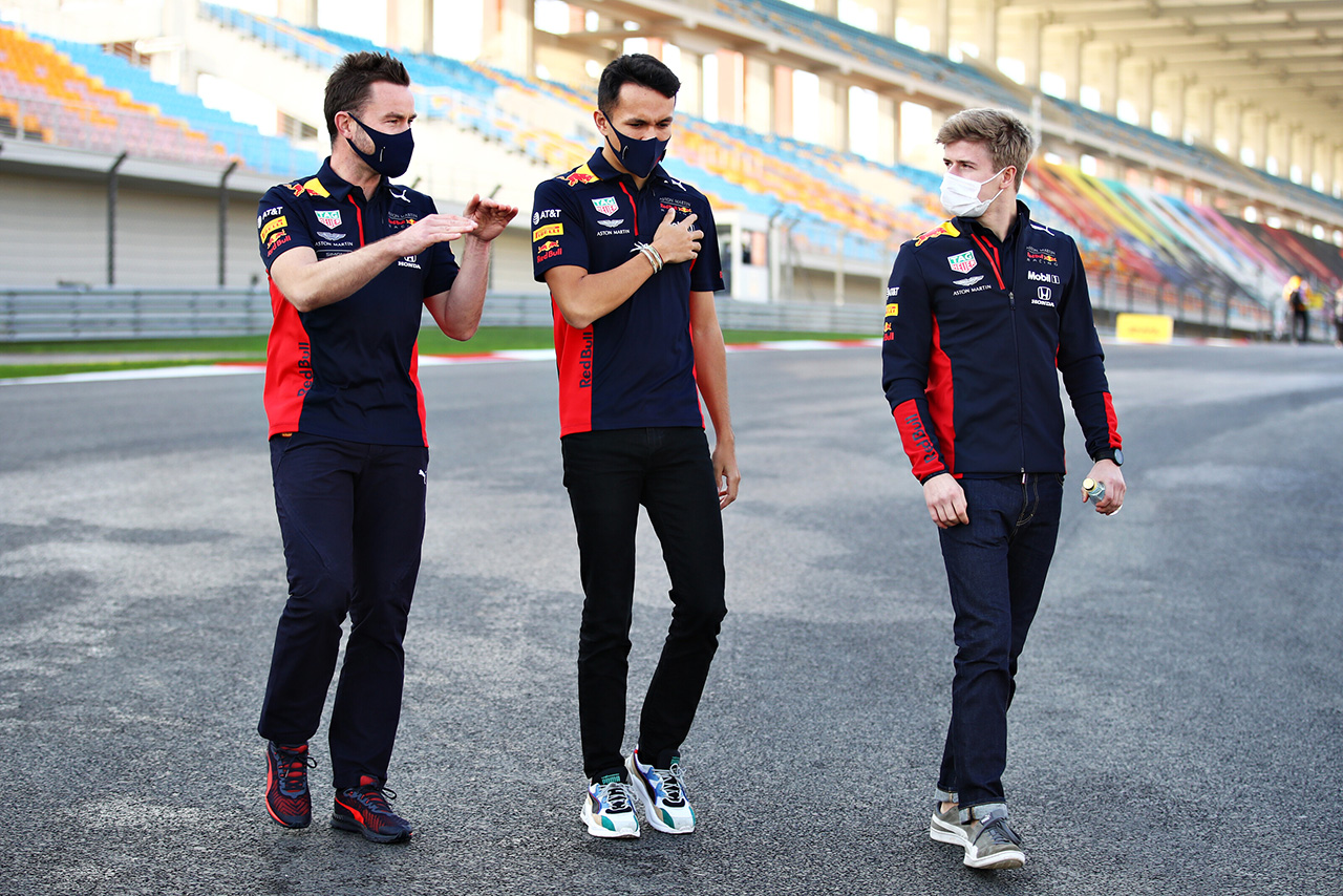 アレクサンダー・アルボン＆ユーリ・ビップス（レッドブル・ホンダ）