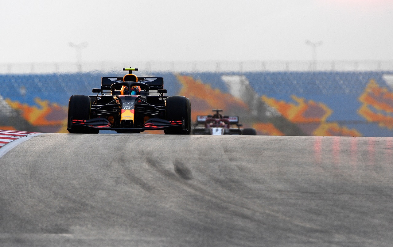 2020年F1第14戦トルコGP　アレクサンダー・アルボン（レッドブル・ホンダ）