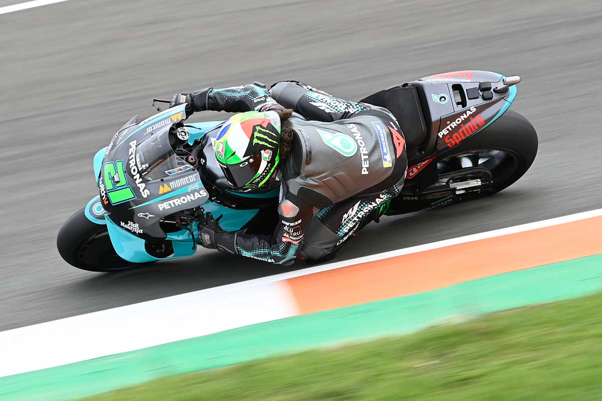 2020年MotoGP第14戦バレンシアGP　フランコ・モルビデリ（ペトロナス・ヤマハSRT）