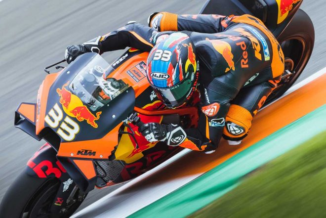 2020年MotoGP第14戦バレンシアGP　ブラッド・ビンダー（レッドブルKTMファクトリー・レーシング）