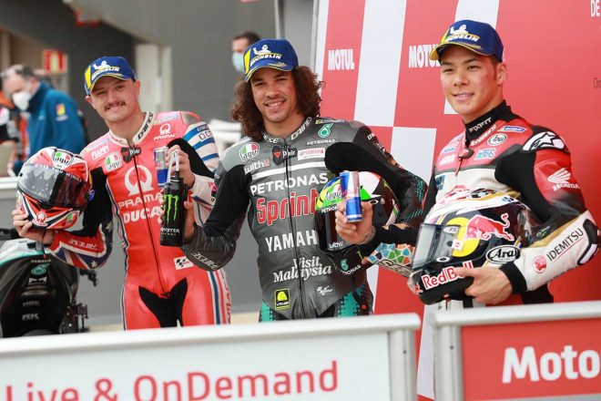 2020年MotoGP第14戦バレンシアGP　フランコ・モルビデリ（ペトロナス・ヤマハSRT）