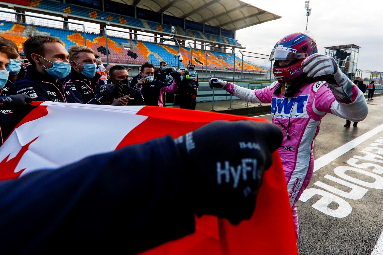 2020年F1第14戦トルコGP　ランス・ストロール（レーシングポイント）が初ポールポジションを獲得
