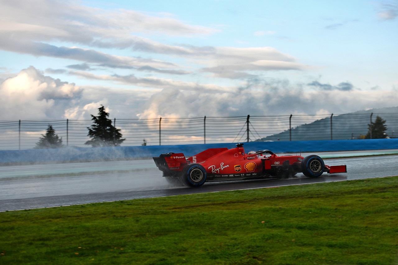 2020年F1第14戦トルコGP　セバスチャン・ベッテル（フェラーリ）