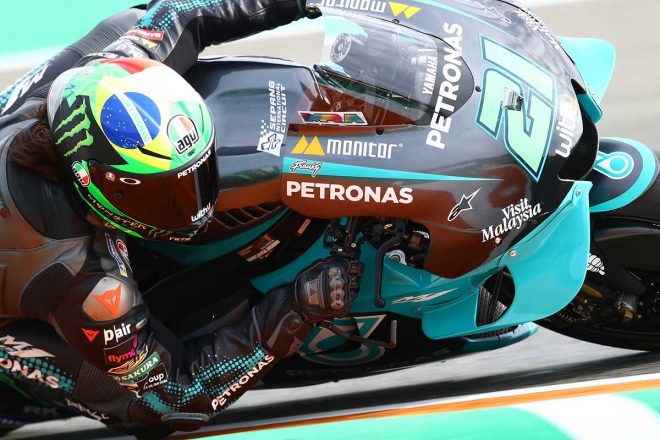 2020年MotoGP第14戦バレンシアGP　フランコ・モルビデリ（ペトロナス・ヤマハSRT）