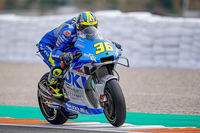 2020年MotoGP第14戦バレンシアGP　ジョアン・ミル（チーム・スズキ・エクスター）