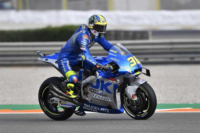 2020年MotoGP第14戦バレンシアGP　ジョアン・ミル（チーム・スズキ・エクスター）