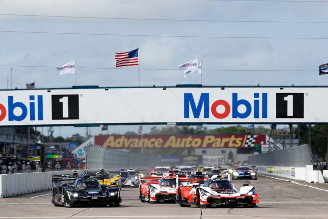 2020年IMSAウェザーテック・スポーツカー選手権第11戦セブリング12時間 スタートシーン