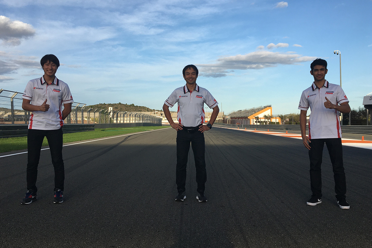 Moto3：國井勇輝、青山博一監督、アンディ・ファリド・イズディハール／ホンダ・チーム・アジア