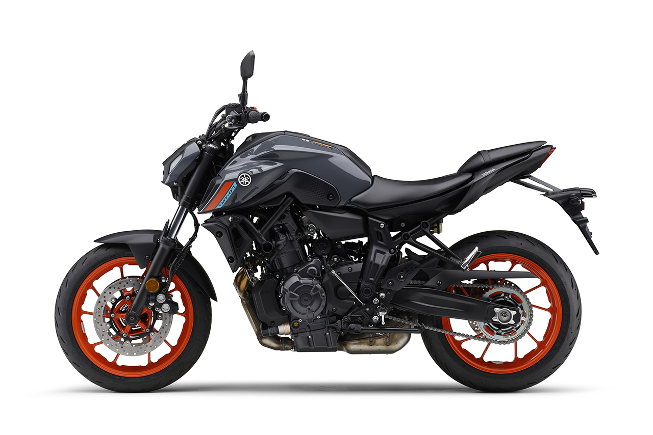 ヤマハMT-07 ABSマットライトグレーメタリック4（マットライトグレー）