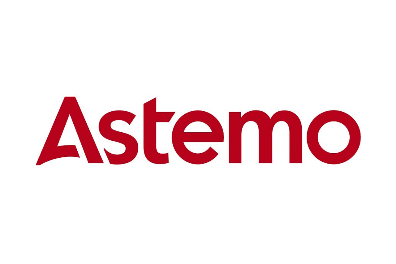 新会社『日立Astemo（アステモ）株式会社』のロゴ