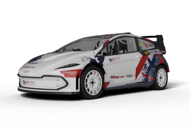 EV車両らしく冷却用の開口部は最小限に抑えられ、シャープなフロントマスクが与えられた