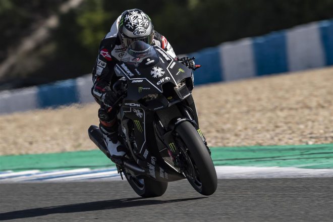 新型ZX-10RRを駆ったジョナサン・レイ（カワサキ・レーシングチーム・ワールドSBK）／SBKのヘレス ウインターテスト
