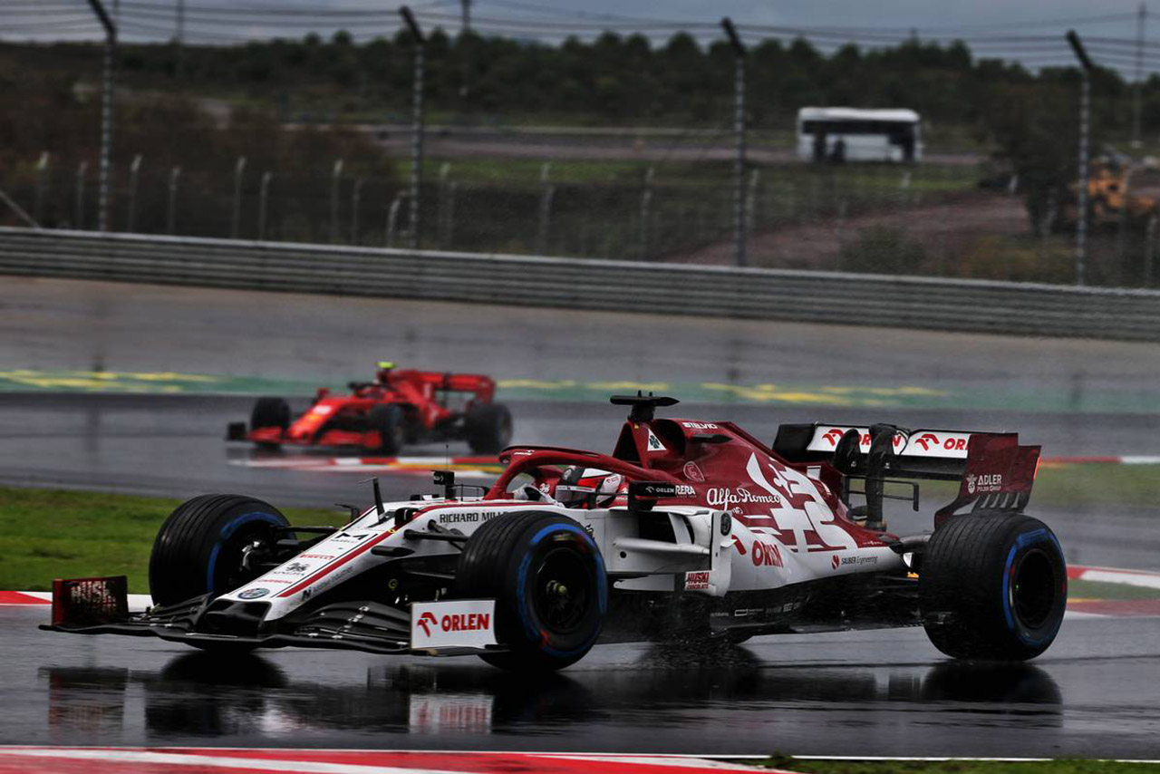 親であるフェラーリズを差し置いてQ3に進出したアルファロメオズ