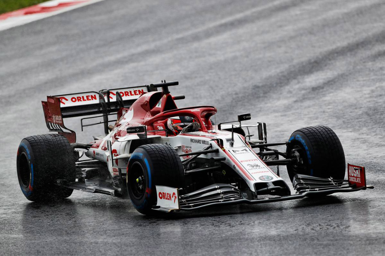 フリー走行3回目では精力的に走り込んでいたライコネン。幻のポールポジションもお披露目