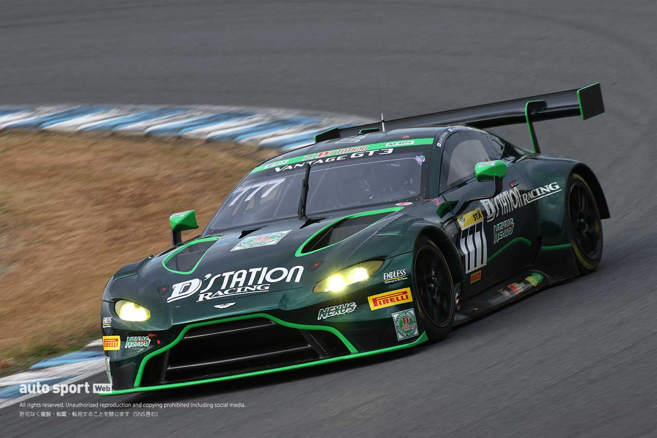 D’station Vantage GT3（星野敏／藤井誠暢／近藤翼）